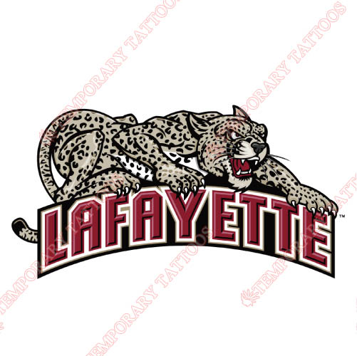 Lafayette Leopards Customize Temporary Tattoos Stickers NO.4761